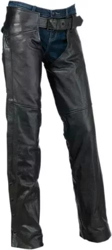 Z1R Women's Sabot Chaps Black Large Women's Sabot Chaps