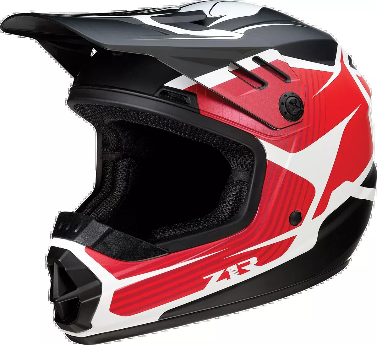 Z1R Youth Rise Helmet - Flame - Red - Medium 0111-1446