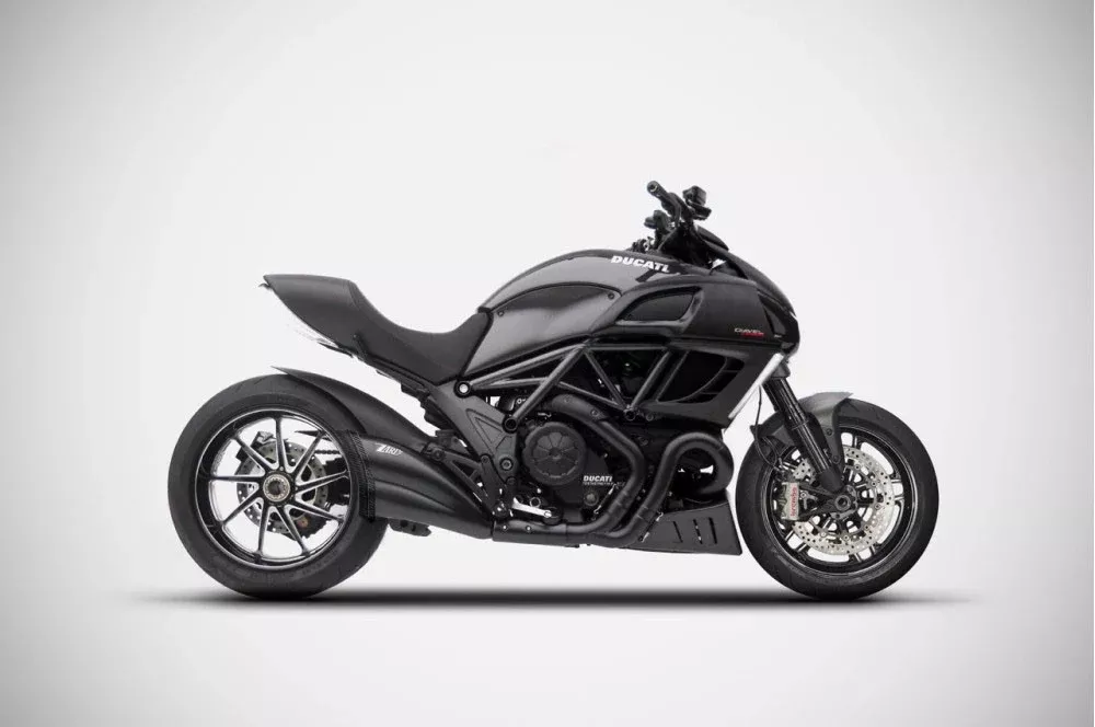 ZARD Exhaust Slip-On Ducati Diavel 1200 2011-2018