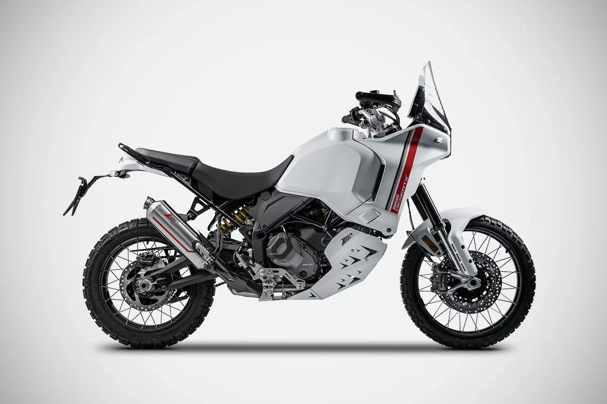 ZARD Exhaust Slip-On "Sabbia" Ducati Desert X 2021-2023